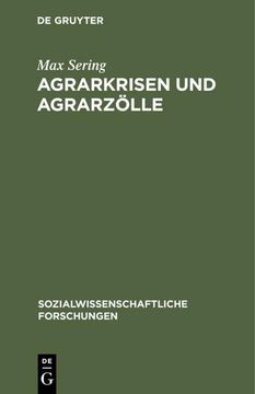 portada Agrarkrisen und Agrarzölle (in German)