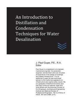 portada An Introduction to Distillation and Condensation Techniques for Water Desalination