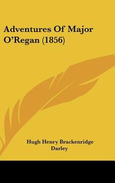 portada adventures of major o'regan (1856) (en Inglés)