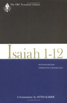 portada Isaiah 1-12, Second Edition (1983): A Commentary (Old Testament Library) (en Inglés)