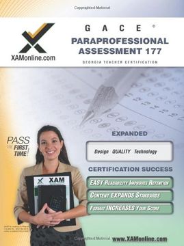 portada Gace Paraprofessional Assessment 177 Teacher Certification Test Prep Study Guide (Xam Gace) 