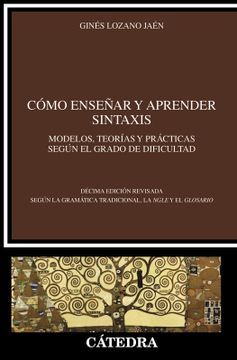 portada Cómo enseñar y aprender sintaxis (in Spanish)