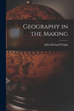 portada Geography in the Making (in English)