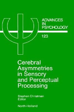 portada cerebral asymmetries in sensory and perceptual processing (en Inglés)