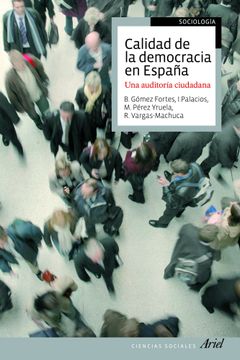 portada Calidad de la Democracia en España (in Spanish)