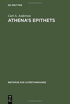 portada Athena's Epithets (Beitr GE Zur Altertumskunde)