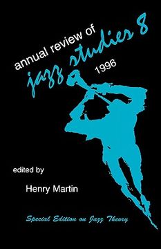 portada annual review of jazz studies 8: 1996: special edition on jazz theory (in English)