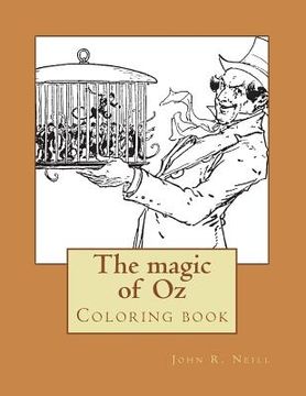 portada The magic of Oz: Coloring book (en Inglés)