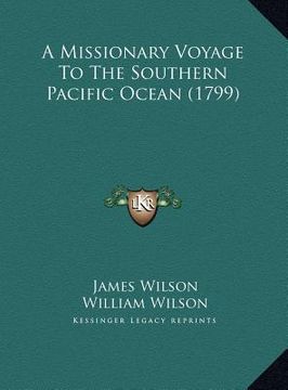 portada a missionary voyage to the southern pacific ocean (1799) (en Inglés)