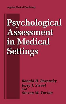 portada Psychological Assessment in Medical Settings (en Inglés)