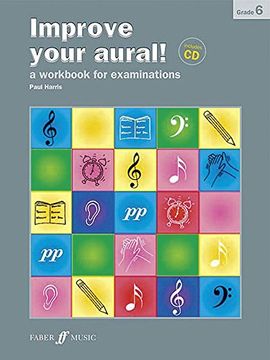 portada Improve Your Aural! Grade 6: A Workbook for Examinations (New Edition), Book & CD (en Inglés)