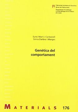 portada Genetica del Comportament (in Spanish)