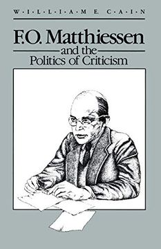 portada Matthiessen/Politics of Criticism (in English)