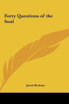 portada forty questions of the soul (in English)