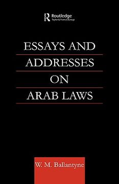 portada essays and addresses on arab laws