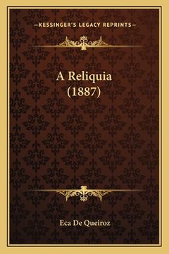 portada A Reliquia (1887)
