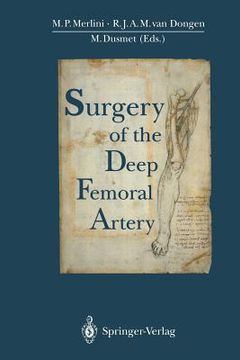 portada surgery of the deep femoral artery (en Inglés)
