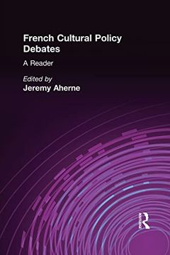 portada French Cultural Policy Debates: A Reader (en Inglés)