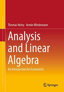 portada Analysis and Linear Algebra: An Introduction for Economists (en Inglés)
