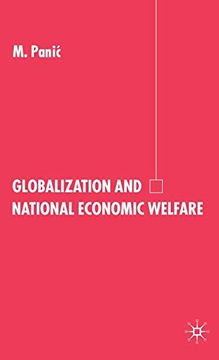 portada Globalization and National Economic Welfare (in English)