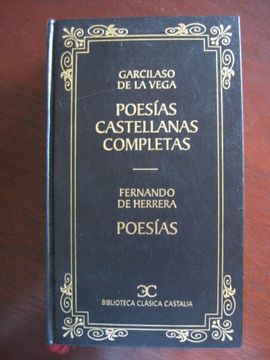 portada Poesias Castellanas Completas de Garcilaso de la Vega y Poesias de Fernando de Herrera