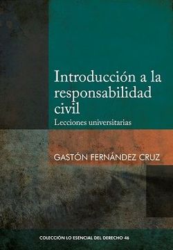portada Introduccion a la Respnsabilidad Civil  Lecciones Universitarias