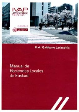 portada Manual de Haciendas Locales de Euskadi
