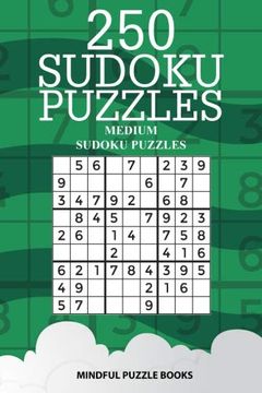 portada 250 Sudoku Puzzles: Medium Sudoku Puzzles (Sudoku Collection) (Volume 11) (en Inglés)
