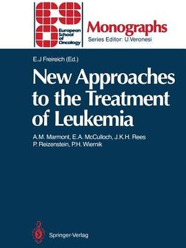 portada new approaches to the treatment of leukemia (in English)