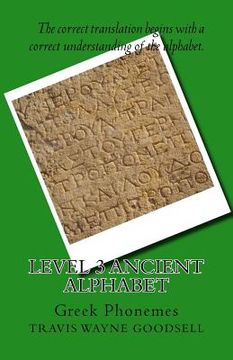 portada Level 3 Ancient Alphabet: Greek Phonemes (en Inglés)
