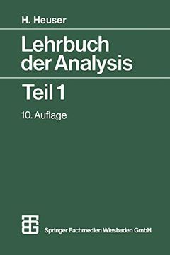 portada Lehrbuch der Analysis Teil 1 (en Alemán)