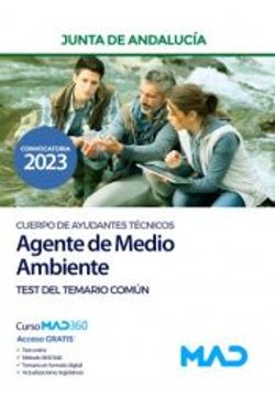 portada Cuerpo de Ayudantes Tecnicos Especialidad Agentes de Medio Ambien te. Junta de Andalucia (in Spanish)
