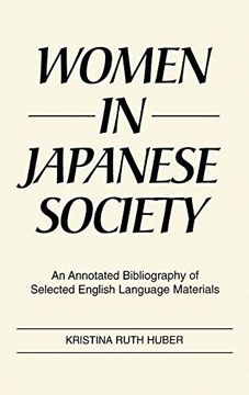 portada Women in Japanese Society: An Annotated Bibliography of Selected English Language Materials (en Inglés)