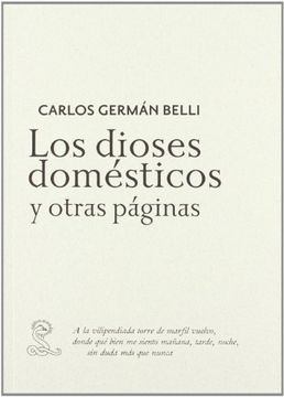 portada Los dioses domésticos y otras páginas (in Spanish)