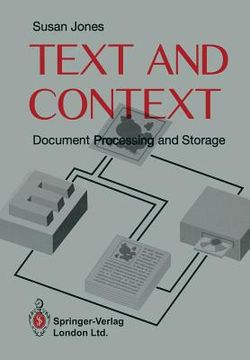 portada text and context: document storage and processing (en Inglés)