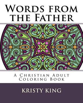 portada Words from the Father: A Christian Adult Coloring Book (en Inglés)