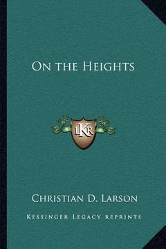 portada on the heights (en Inglés)