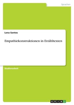 portada Empathiekonstruktionen in Erzähltexten (en Alemán)