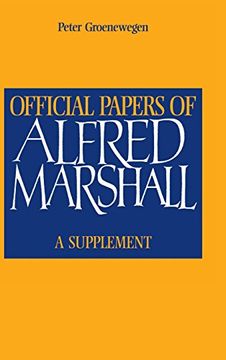 portada Official Papers of Alfred Marshall: A Supplement (en Inglés)