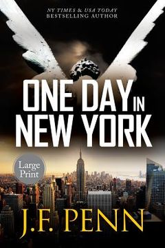 portada One Day In New York: Large Print (en Inglés)