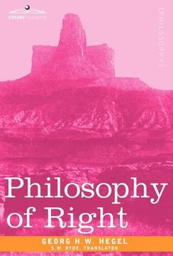 portada philosophy of right (en Inglés)