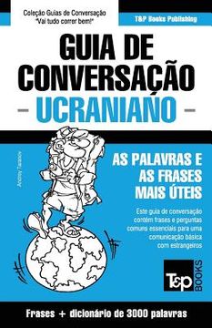portada Guia de Conversação Português-Ucraniano e vocabulário temático 3000 palavras (en Portugués)