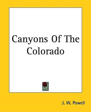 portada canyons of the colorado (en Inglés)