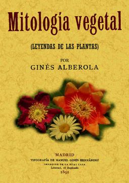 portada Mitologia Vegetal (Leyendas de las Plantas) (in Spanish)