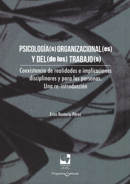 portada PSICOLOGIAS ORGANIZACIONALES Y DEL DE LOS TRABAJOS COEXISTENCIA DE REALIDADES E IMPLICACIONES DISCIPLINARES