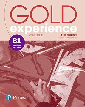 portada Gold Experience 2nd Edition b1 Workbook (Gold Experience) (in English)