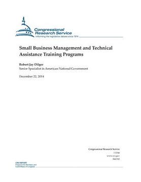 portada Small Business Management and Technical Assistance Training Programs (in English)