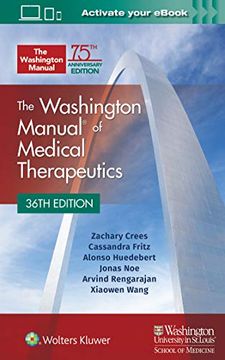 portada Washington Manual of Medical Therapeutics Spiral (en Inglés)