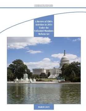 portada A Review of CBO's Activities in 2014 Under the Unfunded Mandates Reform Act (en Inglés)