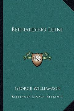 portada bernardino luini (en Inglés)